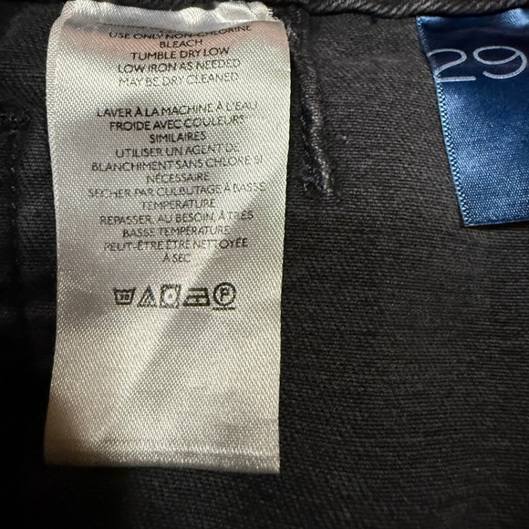 Pilcro The Skipper Black Jeans | Cropped Flare | Size 29 - Picture 11 of 11